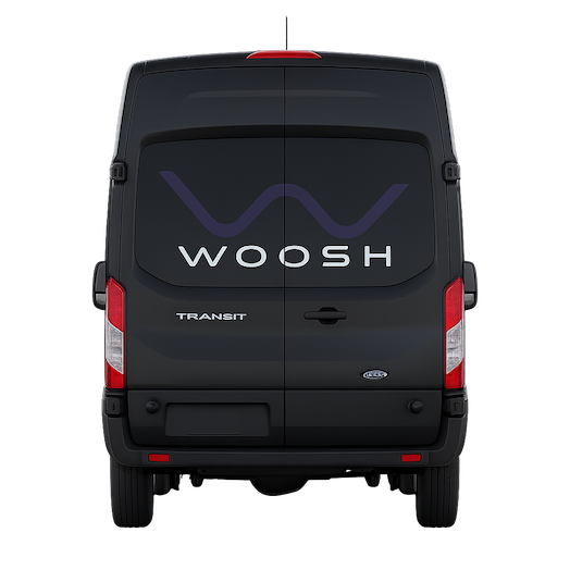 Luxury Woosh van providing corporate and group transportation in Bowling Green, KY
