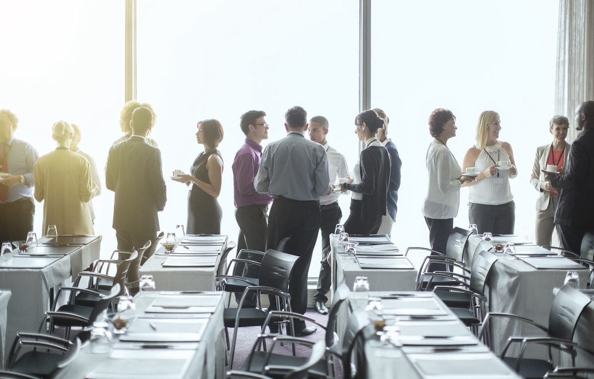 Group corporate event.