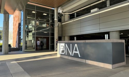 Front door at Nashville Airport.