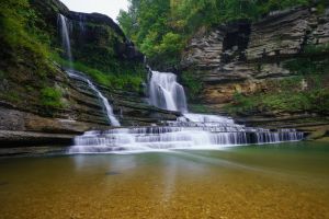 Waterfall in Cummins Falls State Park, Tennessee